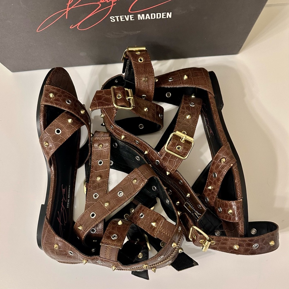 Keyshia Cole x Steve Madden Prix Gladiator Sandals Size 7.5